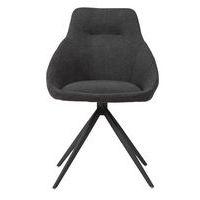 Lot de 2 chaises Célia gris foncé thumbnail image 3