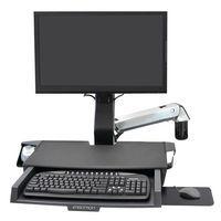 Bras ergonomique StyleView Combo assis-debout avec plan de travail - Ergotron thumbnail image 4