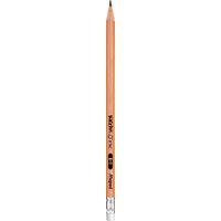 Crayon graphite triangulaire B embout gomme black'peps - Maped