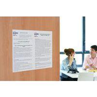 Lot de 10 Etiquettes d'affichage enlevables A3 ILC Blanc mat - Image 2