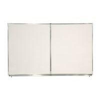 Tableau triptyque emaille blanc 100x400 cm ouvert thumbnail image 2