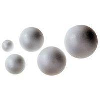Assortiment 50 boules styropor, 1 flacon de peinture vinylique offert