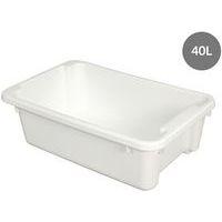 Bac renforcé rectangulaire - GILAC, Capacité : 40 L - Image 2