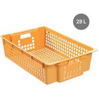 Caisse empilable emboîtable ajourée - GILAC, Coloris : Beige - Image 3