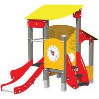 Structure grande tour et grande cabane Ptit Loup alu/inox - Fixation platines - Image principale