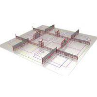Espace multisports Pitch'One R9XL à 9 aires - 32 x 29,80 m - peint - Image principale