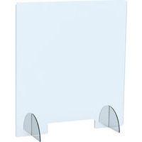 Panneau protection de comptoir 68x75 cm + passe docs 6 cm - Image principale