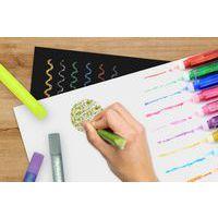 Blister 6 tubes 10 ml paillettes glitter glue thumbnail image 2