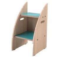 Marchepied pour lit maternelle Lili coloris bleu turquoise - Image principale