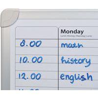 Planning hebdomadaire 60x90cm - 5 langues - Desq - Image 3