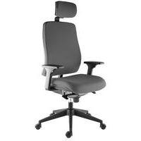 Fauteuil Harmonia acc.régl.+têtière - Manutan Expert - Image 3