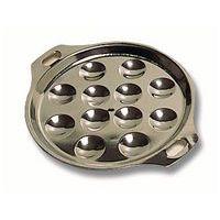 Assiette à escagots 12 places inox ø20 cm - Image principale