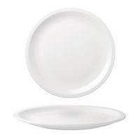 Assiette plate en porcelaine ø27 cm blanc- - Image principale