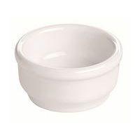 Beurrier en porcelaine ø5,8 cm 3cl blanc - Image principale