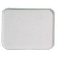 Plateau en polyester 46x36 cm gris fumé-Basik -PlAtex - Image principale