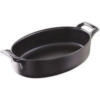 Plat ovale en porcelaine 40cl noir-Belle Cuisine-Revol - Image principale