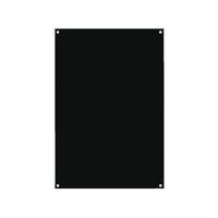 Tableau en feutre 40x60x0,3 cm noir - Image principale