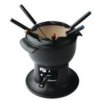 Service à fondue en fonte 23x21 cm 140 cl noir-Chasseur - Image principale