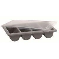 Couvercle en polypropylène pour ramasse-couverts translucide - Image principale