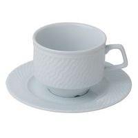 Sous-tasse thé en porcelaine ø15,5 cm blanc-Panama - Image principale