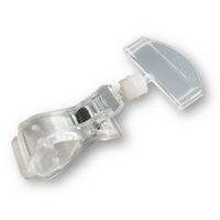 Pince étiquette Cristal en polycarbonate