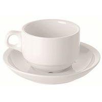Tasse et soucoupe à thé en porcelaine