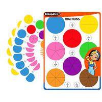 Lot 846 gommettes fractions - Cléopâtre