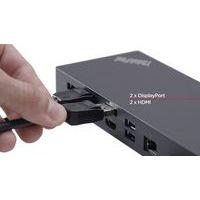 Station d'accueil ThinkPad Hybrid USB-C avec USB-A Dock - Lenovo - Image 5