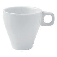Tasse café en porcelaine ø6 cm 8cl blanc-Isis - Image principale