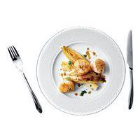 Assiette plate en porcelaine ø30 cm blanc-Panama - Image principale