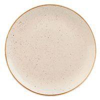 Assiette plate en porcelaine ø26 cm ivoire-Stonecast-Churchill - Image principale