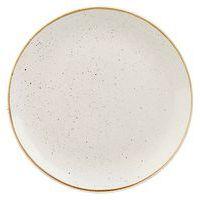 Assiette plate en porcelaine ø28,8 cm ivoire-Stonecast-Churchill - Image principale