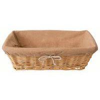 Corbeille à pain en tissu/osier - Image principale