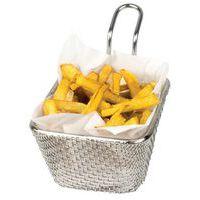 Mini panier à frites en inox