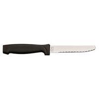 Couteau à steak en inox avec une lame microdentée arrondie thumbnail image