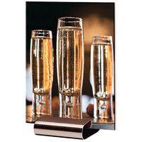 Chevalet inox pour carte menu