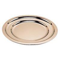 Plat rond en inox-Uni-Lèger