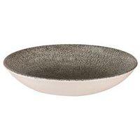 Assiette creuse en porcelaine topaz-Raku - Image principale