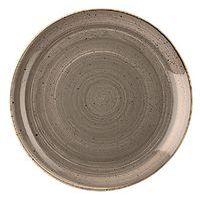 Assiette plate en porcelaine-Stonecast - Image principale