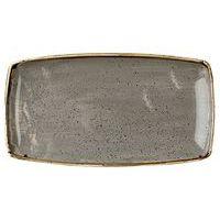 Plat rectangulaire en porcelaine-Stonecast