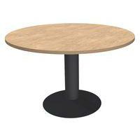 Table réunion ronde Lounge Ø 120 cm pied central Simmob thumbnail image 5