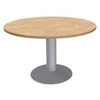 Table réunion ronde Lounge Ø 100 cm pied central Simmob thumbnail image 3