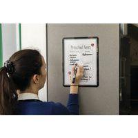 Lot de 2 Pochette-cadre Magneto Dry Erase ERASE noir - Image 2