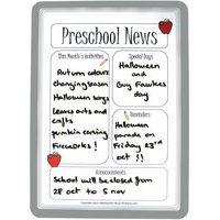 Lot de 2 Pochette Magneto Dry Erase gris thumbnail image 2