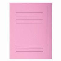 Lot de 50 Chemises imprimées 3 rabats SUPER 210 - 24x32cm-Rose - Image principale