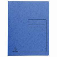 Lot de 25 Chemises de classement à ressort carte lustrée - A4-Bleu - Image principale
