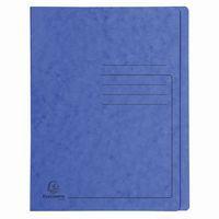 Lot de 25 Chemises à lamelle carte lustrée - A4-Bleu - Image principale