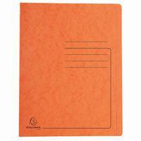 Lot de 25 Chemises à lamelle carte lustrée - A4-Orange - Image principale