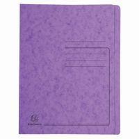 Lot de 25 Chemises à lamelle carte lustrée - A4-Violet - Image principale