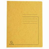 Lot de 25 Chemises à lamelle carte lustrée - A4-Jaune - Image principale